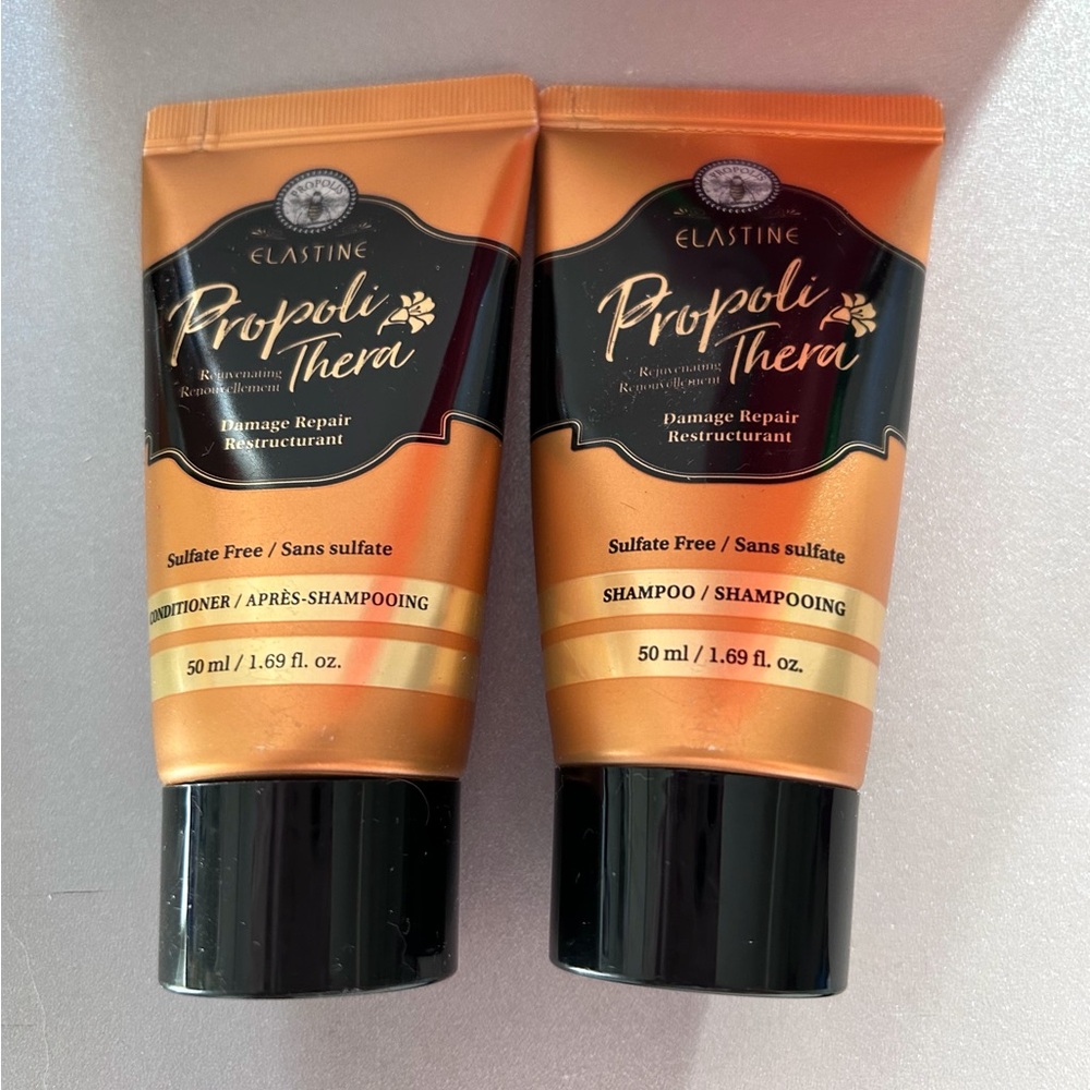 🍒 Elastine Propoli Rejuvenating Damage Repair Sulphate Free Shampoo & Condition